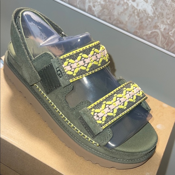 UGG Goldenstar Heritage platform sandals - Picture 3 of 10